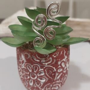 MEXICANA Silver Swirl Rings